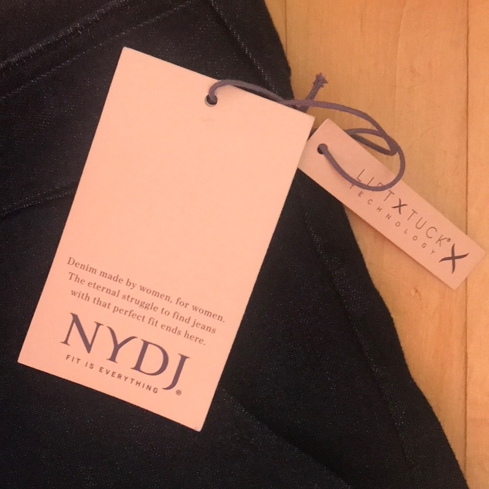 NYDJ Women Marilyn Straight W/ Trouser Detail Size 18WP - Picture 6 of 12